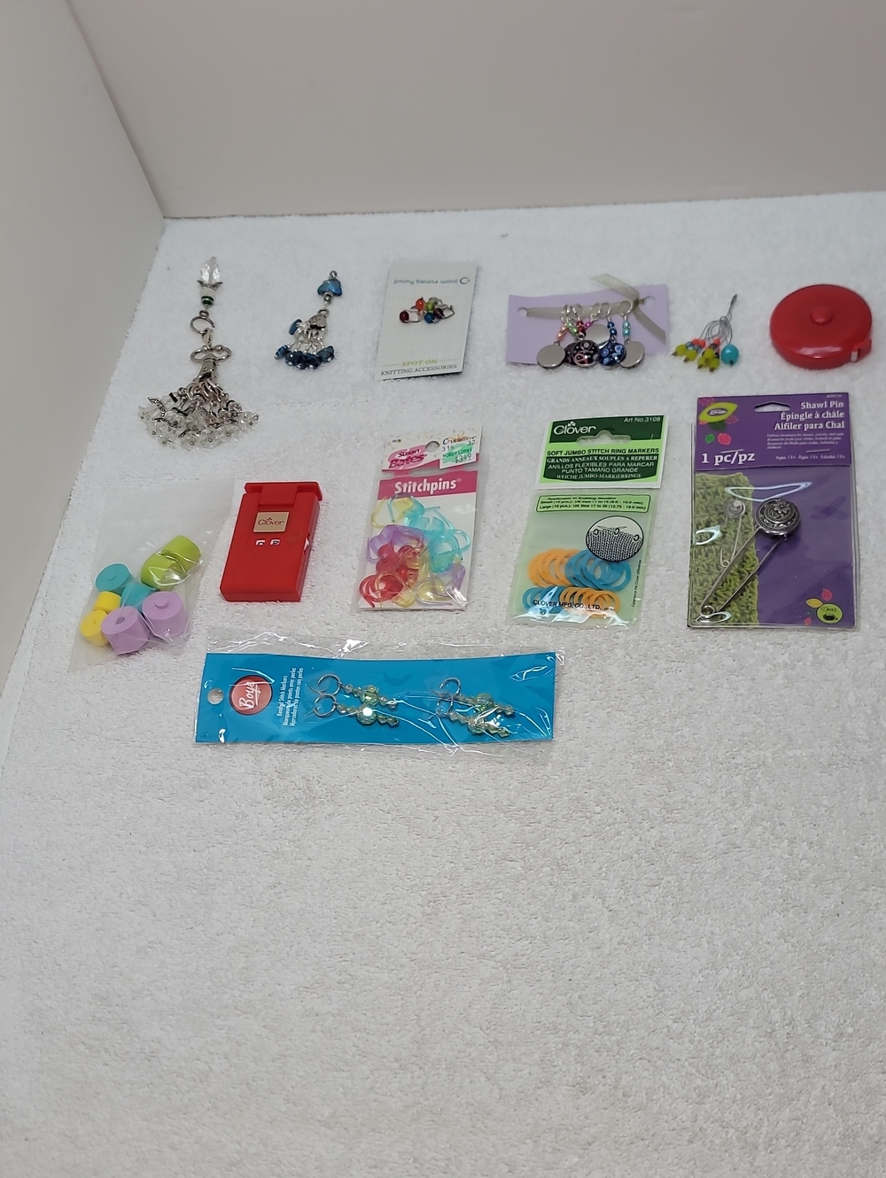 Assorted Knitting Supplies - Stitch Markers, Stitch Counter & More NWT. #6
